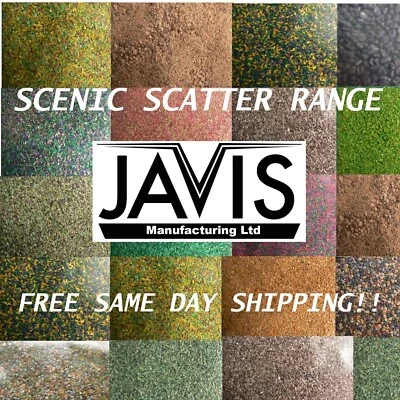 Javis Countryside Scenic Scatter Wargames Scenery Grass Model Railway 00 N Gauge