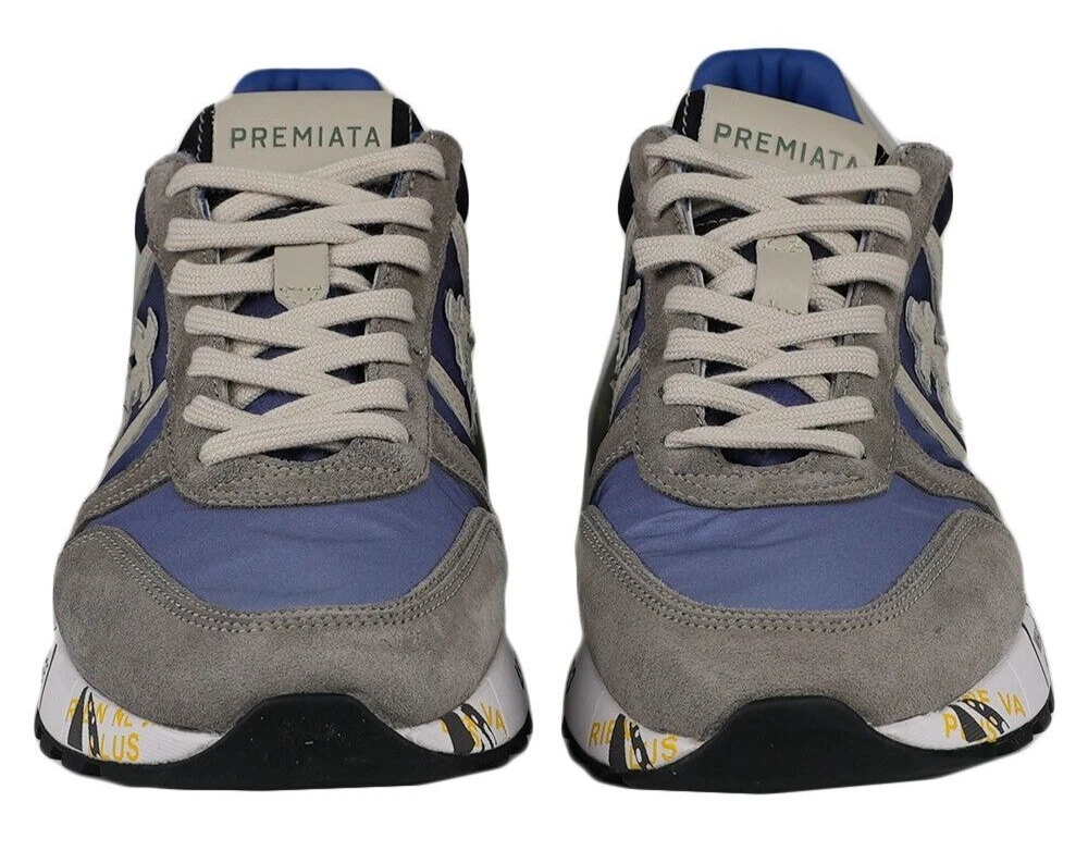 NEW PREMIATA SNEAKERS SHOES LEATHER SUEDE AND PA SIZE 9 US 42 EU