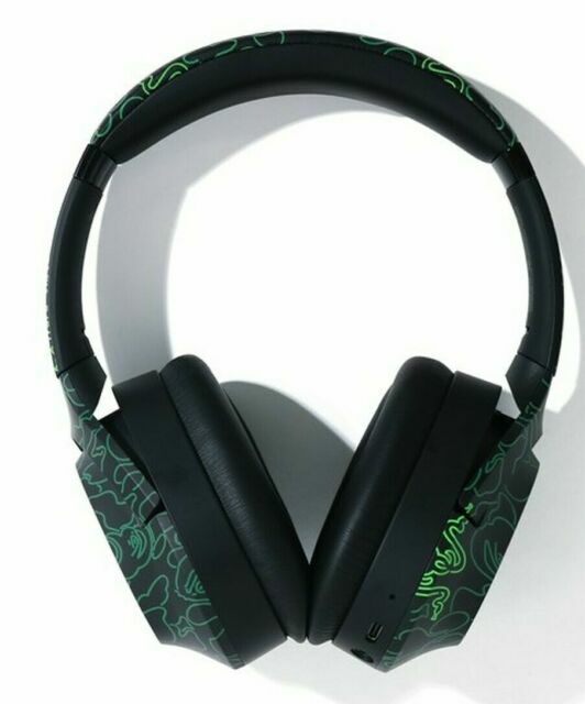 Razer x *A Bathing Ape Opus bape ヘッドホン Razer x A Bathing Ape Opus Wireless Headphones - Black, Green for