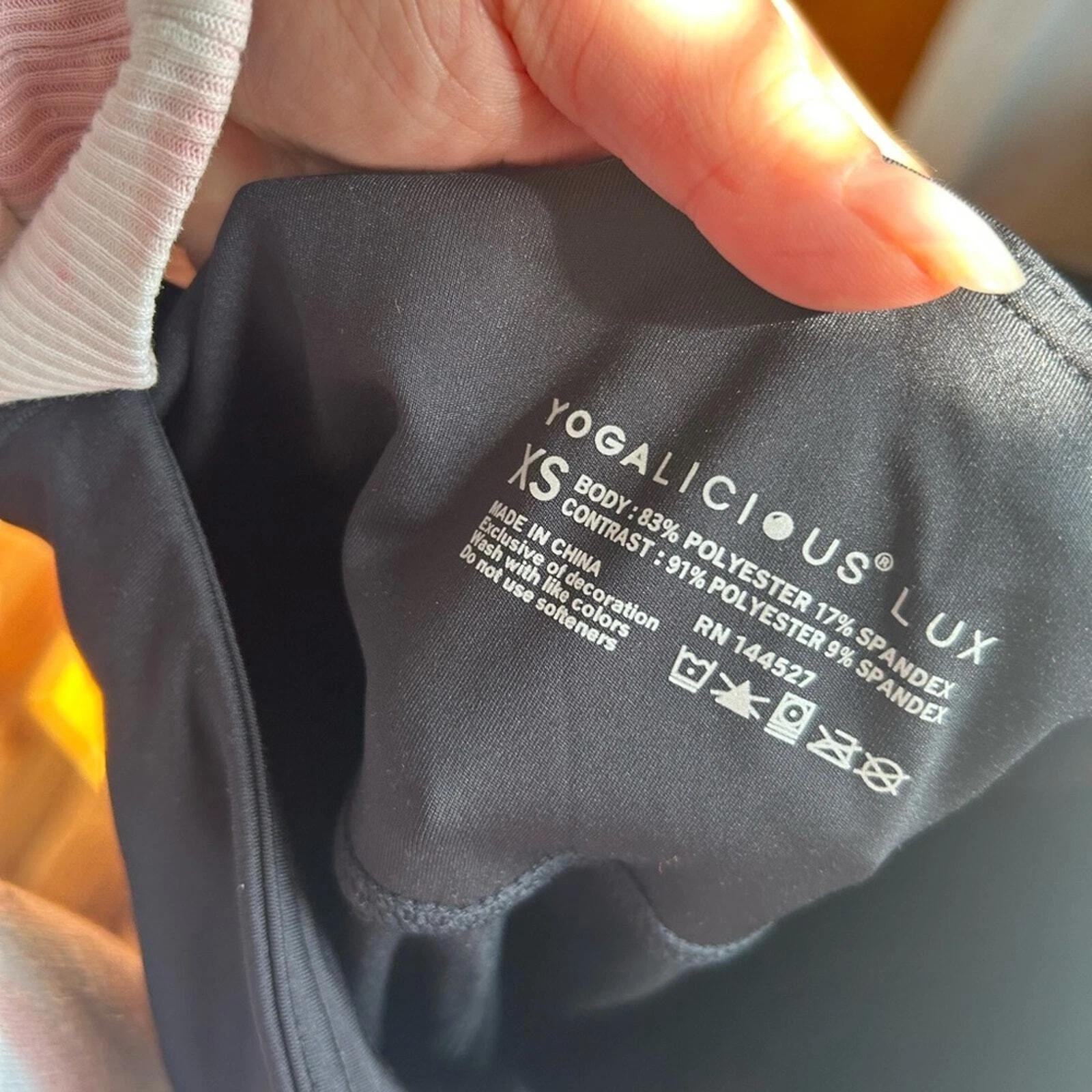 yogalicious 7/8 leggings