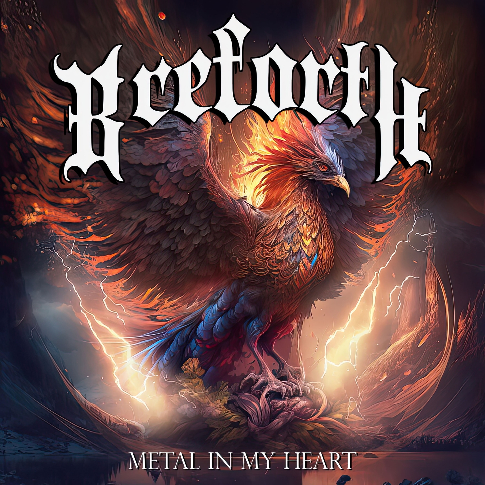 Breforth Metal in My Heart (CD) Album (Jewel Case)