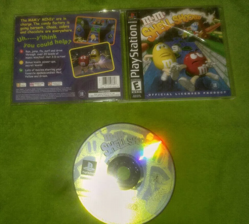 ShellShock (Sony Playstation 1 PS1) Shell Shock Game Disc TESTED