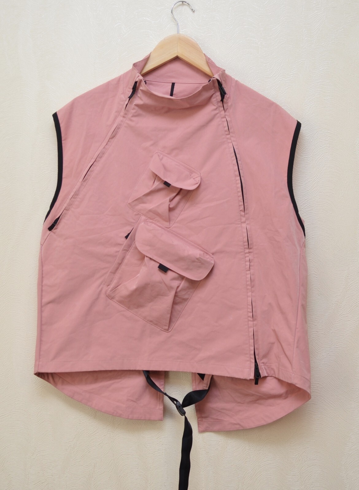 NIKE LAB AAE 2.0 VEST Pink Black Size XL RARE P2P 23'2" image 9