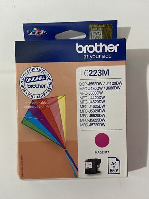 Original Original Brother LC223M Drucker Tintenpatrone Magenta 2027 - ohne Karton