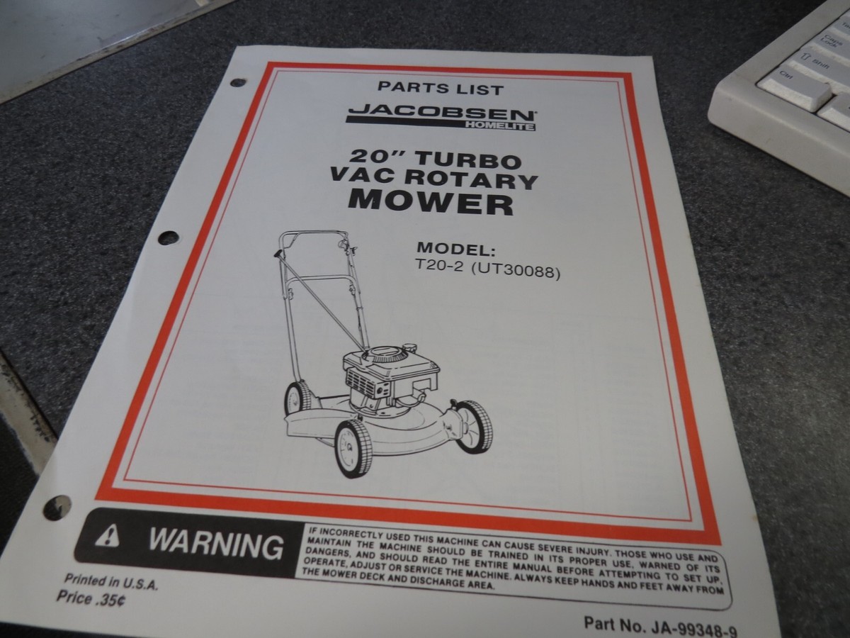 RT-74682です！ありがとうございます♡ Homelite Parts List Manual 20