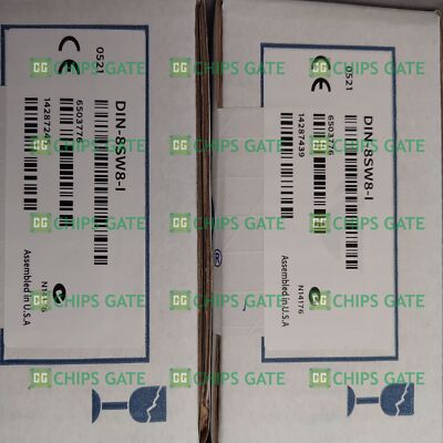 1PCS NEW Crestron DIN-8SW8-I DIN Rail High-Voltage Switch with Digital Inputs
