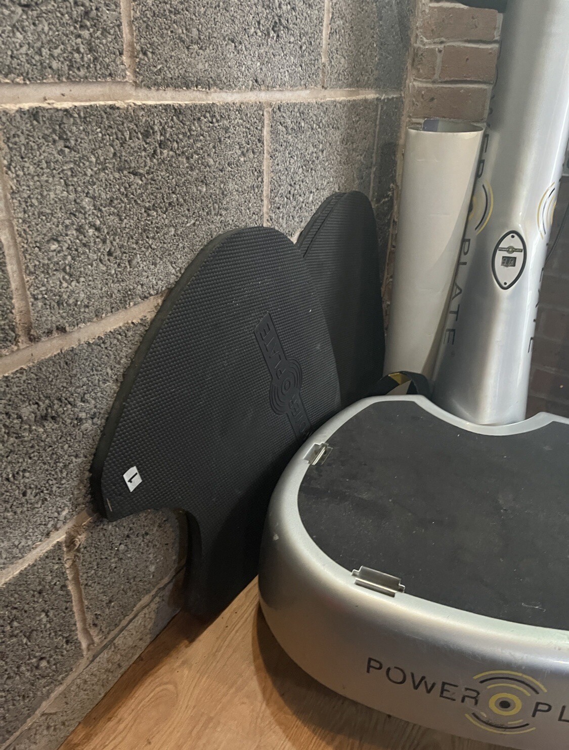 PowerPlate MY 5 Vibration Power Plate Machine Silver With Accessories