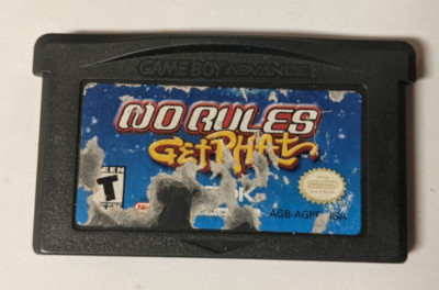 No Rules: Get Phat [Nintendo Game Boy Advance - AGB-AGPE-USA] Damaged Label