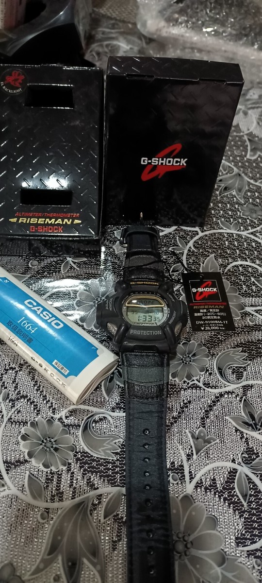 reloj Casio G SHOCK DW 9100 BM-1T, RISEMAN | eBay