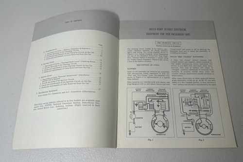 1959 Delco - Remy Original Electrical Equipment for 1959 Passenger Cars DR-5210 - Picture 4 of 4