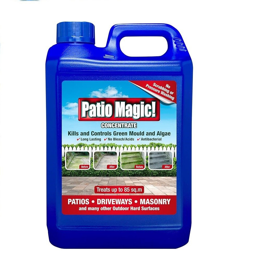 Patio Magic! 16491 Concentrate Ideal for Patios, Paths and Driveways 2.5 Litres eBay