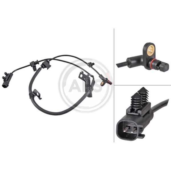 A.B.S. Sensor DrehzahlfüHler Hinten FüR Fiat Freemont 345_ Dodge Journey Van JC-image