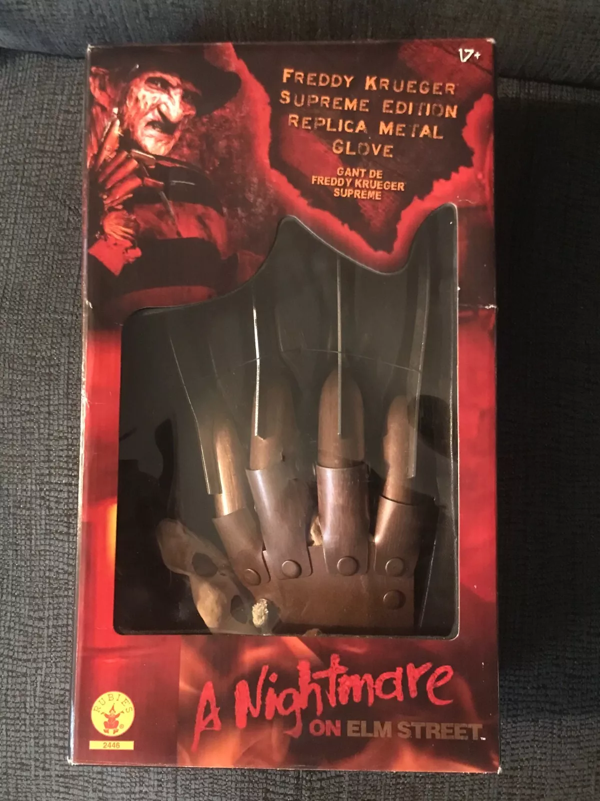 Gant Freddy Kreuger Nightmare on Elm Street Rubies édition suprême