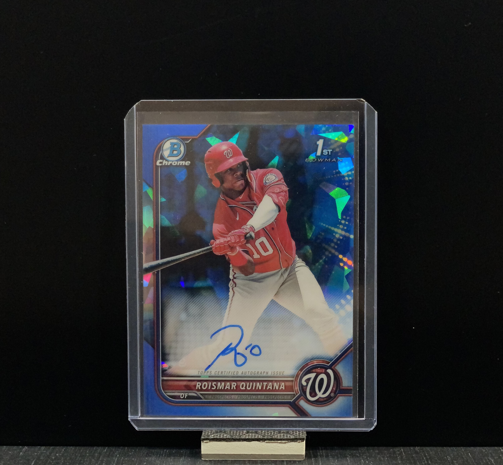 2022 Bowman Sapphire - ROISMAR QUINTANA - 1st Bowman Auto