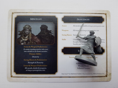Steam Forged Games Dark Souls RPG Player Miniature Mercenary Dextrous Fighter