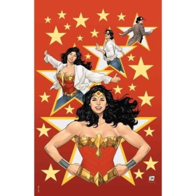 Wonder Woman #800 Daniel Sampere Foil Cardstock Variant