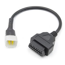 6-pin To 16-pin Motorcycle Obd2 Diagnostic Adapter Cable For Delphi Test Line H 6-pin To 16-pin Motorcycle Obd2 Diagnostic Adapter Cable For Delphi Test Line H
