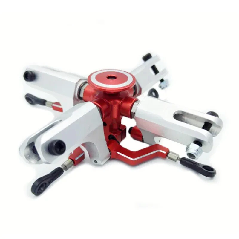 Cabezal de rotor principal de metal 4 cuchillas para helicóptero Align Trex 450 modelo RC 450DFC Foto 4 de 4