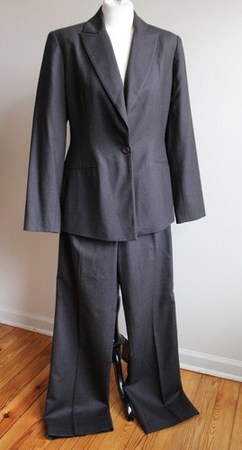 Brown Blazer Jacket Pants 100% Wool 