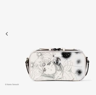 Sailor Moon x JIMMY CHOO Collaboration Phone Holder Sailor Guardians Black  White