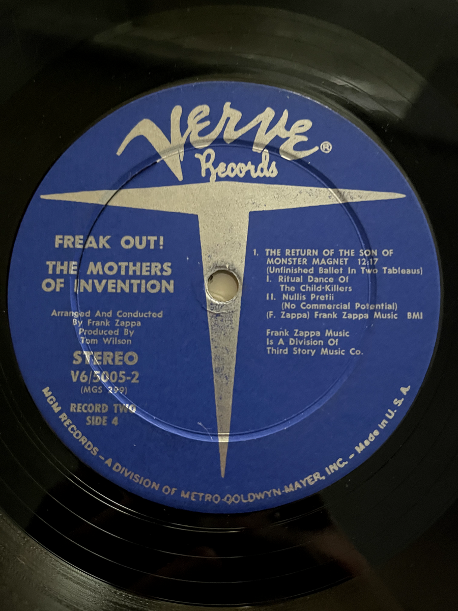 The Mothers of Invention - Freak Out! (Original 1966 Mono US w/Hot