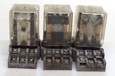 POTTER  BRUMFIELD RELAYS LOT OF 3 KUP-11A15-120 120V 50/60HZ 3A 1/2HP 600VAC