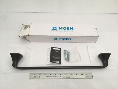 (1) NEW Moen Voss 18'' Towel Bar - OIL RUBBED BRONZE - YB5118ORB