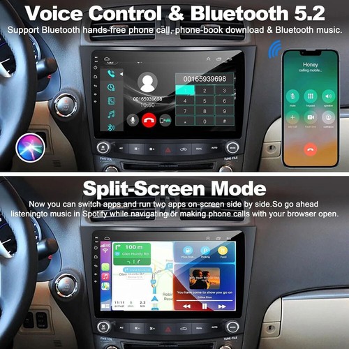 For Lexus IS250 IS350 2006-2012 Auto CarPlay Android13 Car Stereo Radio GPS 32GB - Picture 5 of 24