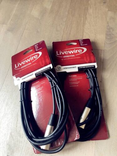 Livewire Essential Interconnect Cable 1/4" TRS Male to XLR Female 10 F - Photo 1/4