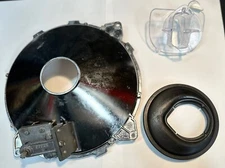 ISLAND OASIS SB2100 ICE CONE w/SHAVER BLADE ASSBLY & CHUTE & SPLASH GUARD - USED