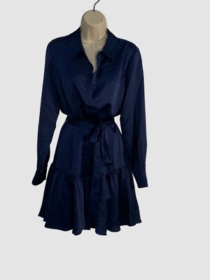 Milly Noah Satin Mini Dress 12 Milly Noah Satin Mini Dress 12