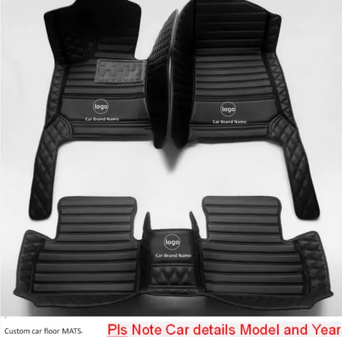 For Buick Car Floor Mats Carpets Custom Handmade All Weather Luxury Waterproof - Foto 2 di 41