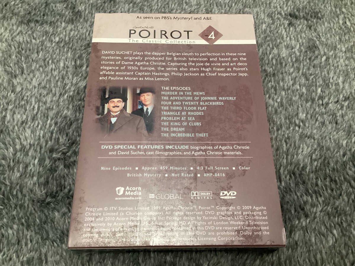 Agatha Christies Poirot: The Classic Collection - Set 4 (DVD