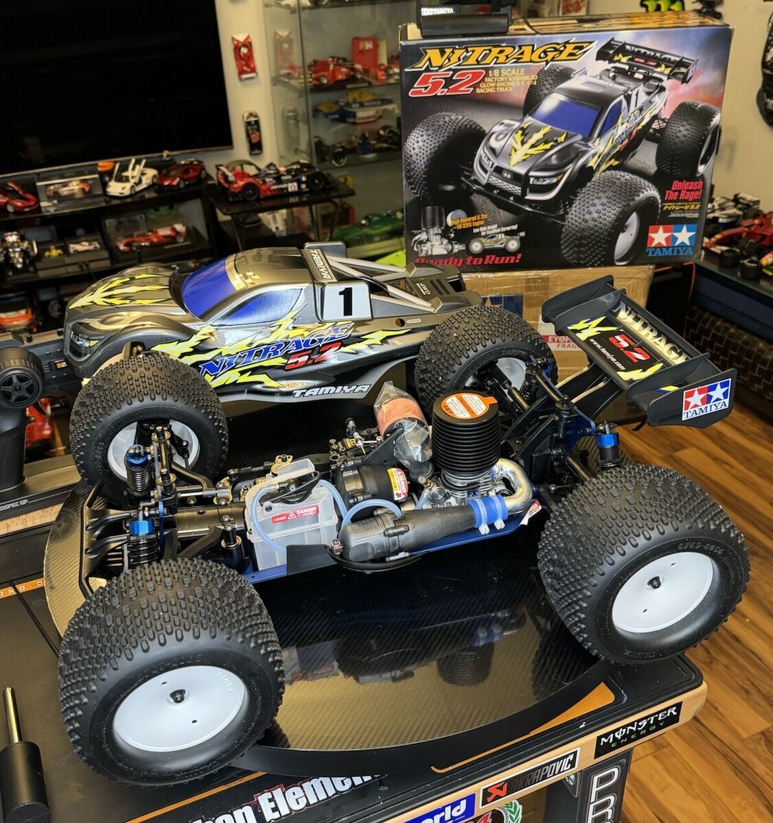TAMIYA NITRAGE 5.2 RTR READY TO RUN! BRAND NEW IN ORIGINAL
