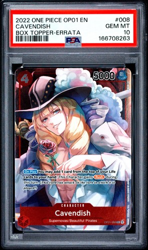 Cavendish (Box Topper) graded PSA 10 for sale on eBay