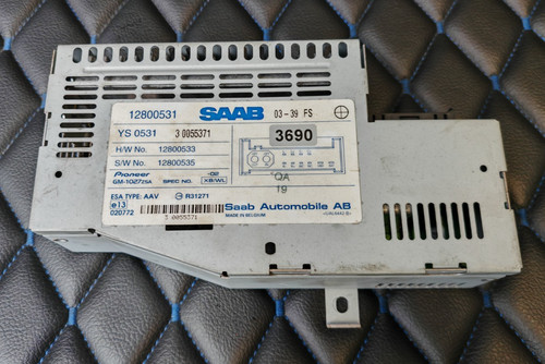⭐️SAAB 93 9-3 - 12800531 - Radio Audio AMP Verstärker Steuermodul Einheit⭐️