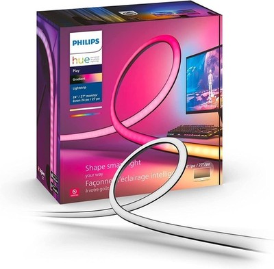 Philips Hue White & Color Ambiance Play Gradient, PC Lightstrip für 24-27 Zoll