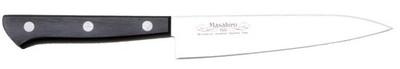 Masahiro MV Black Plywood Knife Pete 150mm 14004