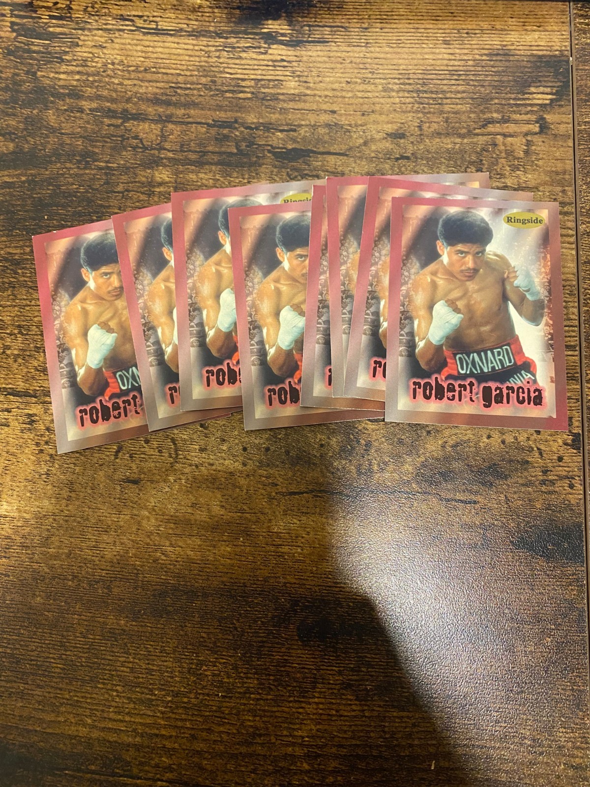 1996 Ringside Boxing Card #44 Robert Garcia RC Rookie HOF Boxing lot of 8