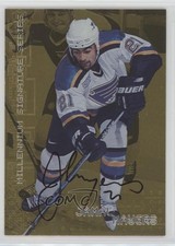 1999-00 ITG Be A Player Millennium Signature Series Gold Jamal Mayers Auto 1e15