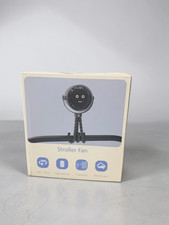 Portable Stroller Fan A223 5000mAh Rechargeable Tripod Clip Fan USB-C Black New