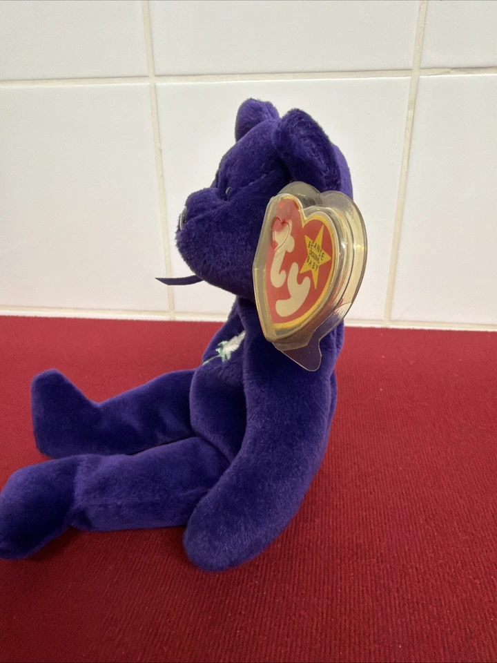 Ty Beanie Baby Bear Princess Diana 1997 Retired With Tag NM -GT39 - Image 2 of 4
