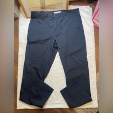 Men’s Amazon Essentials size 36X35 navy blue slim pants