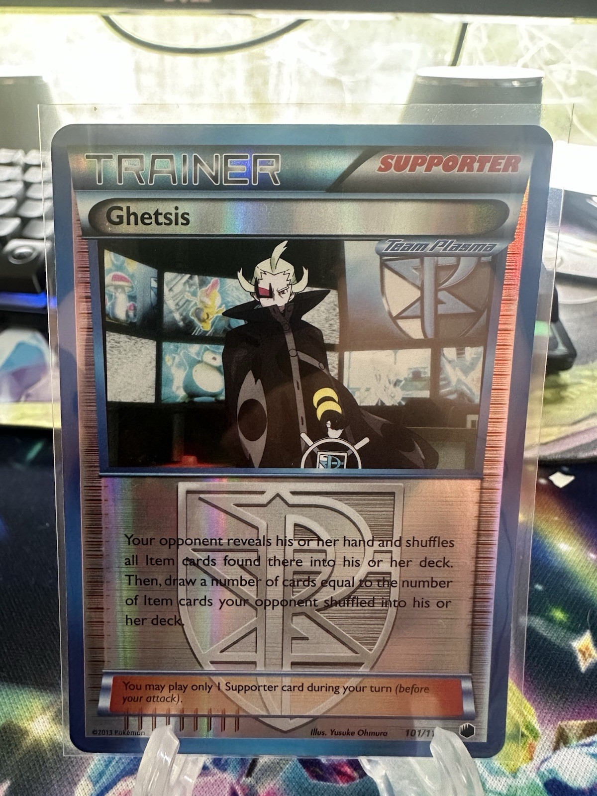 Ghetsis - 101/116 Plasma Freeze Reverse Holo 