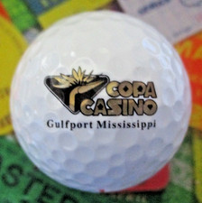 vtg - COPA CASINO - Logo golf ball - Gulfport MS
