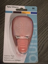 EK Success Fold Over Punch - Flower - NEW