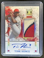 2025 Panini Impeccable Tink Hence Elegance Patch Auto Holo Silver #/25