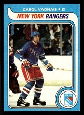 1979-80 Topps Carol Vadnais #145 - New York Rangers - VG