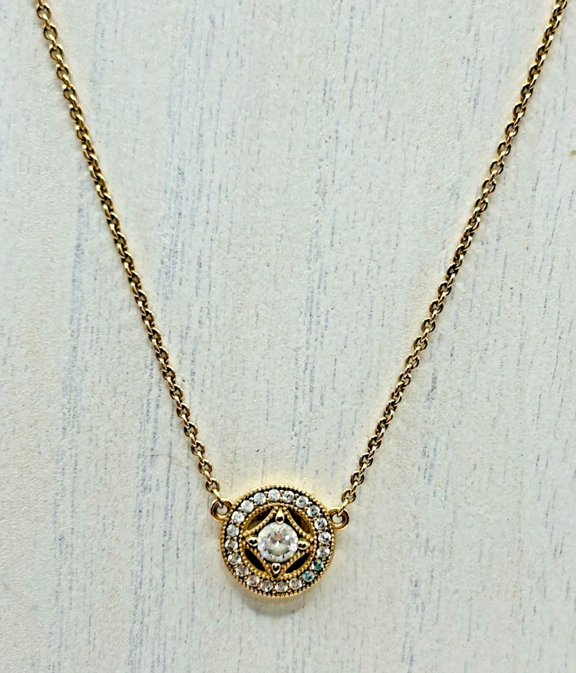 "Collar Collar Pandora Vintage Allure Circle Retirado 17,5""" Foto 2 de 4
