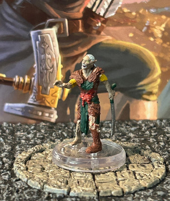 Zombie (Elf) D&D Miniature Dungeons Dragons Boneyard 14 undead  warrior guard